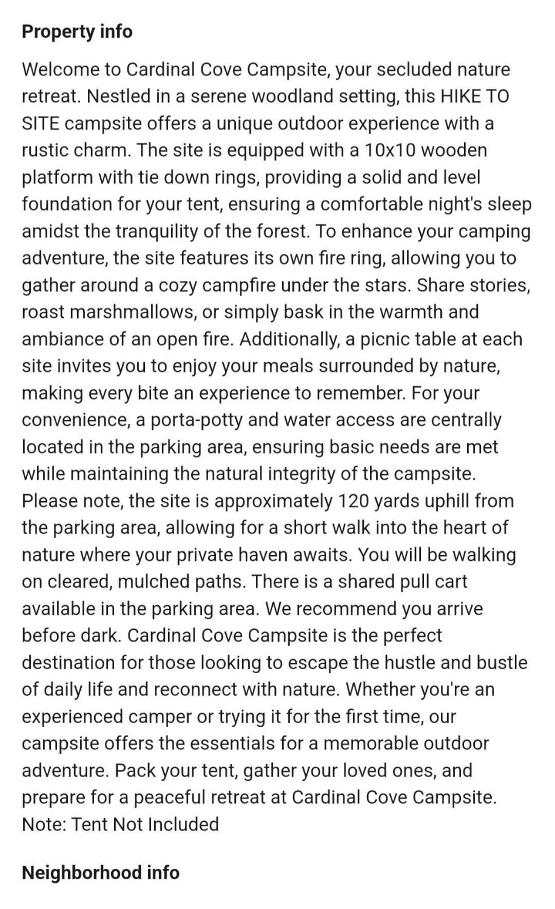 Cardinal Cove Campsite At Hocking Vacations - Tent Not Included Лоуган Екстериор снимка